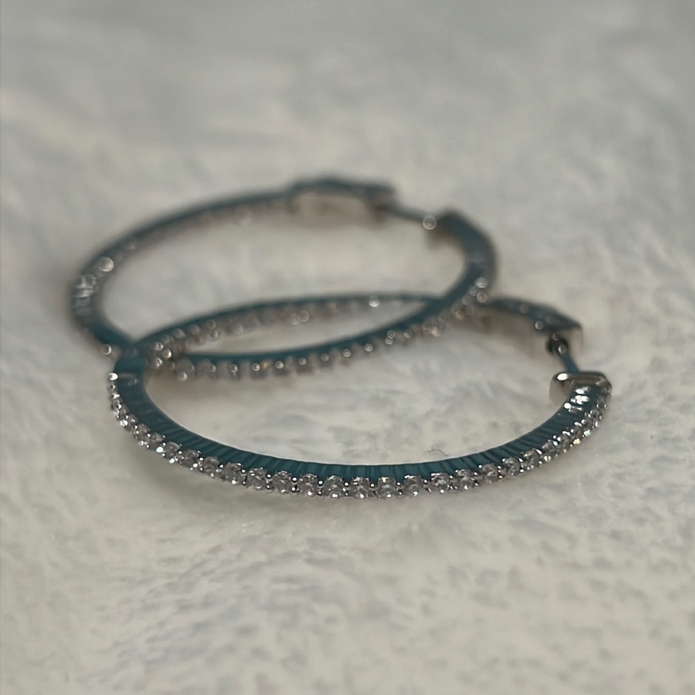 Sterling Silver Hoop Earrings